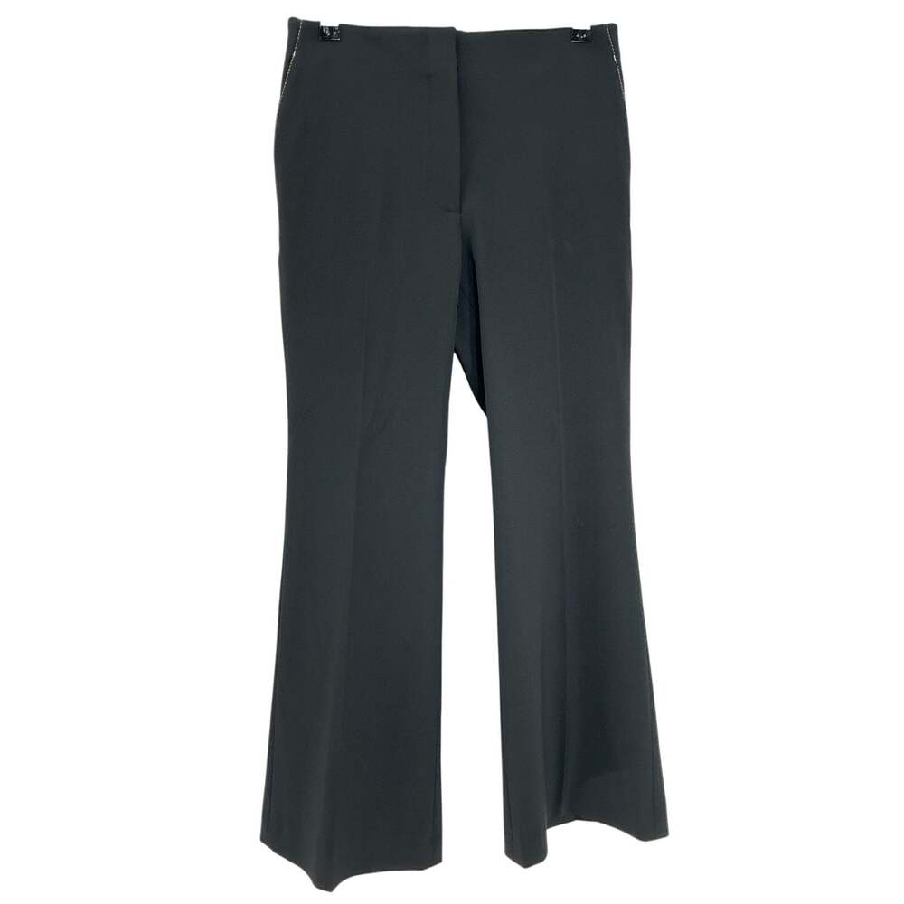 Proenza Schouler Tailored Black Technical Suiting Trousers Size 2